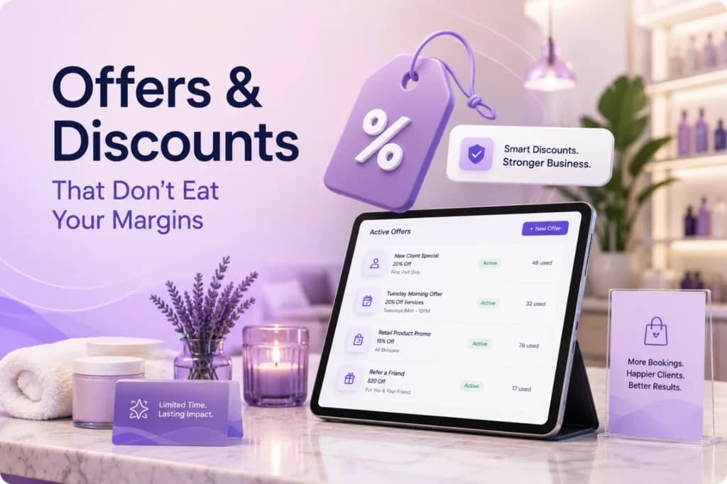 Offers & Discounts software for salons That Don't Eat Your Margins