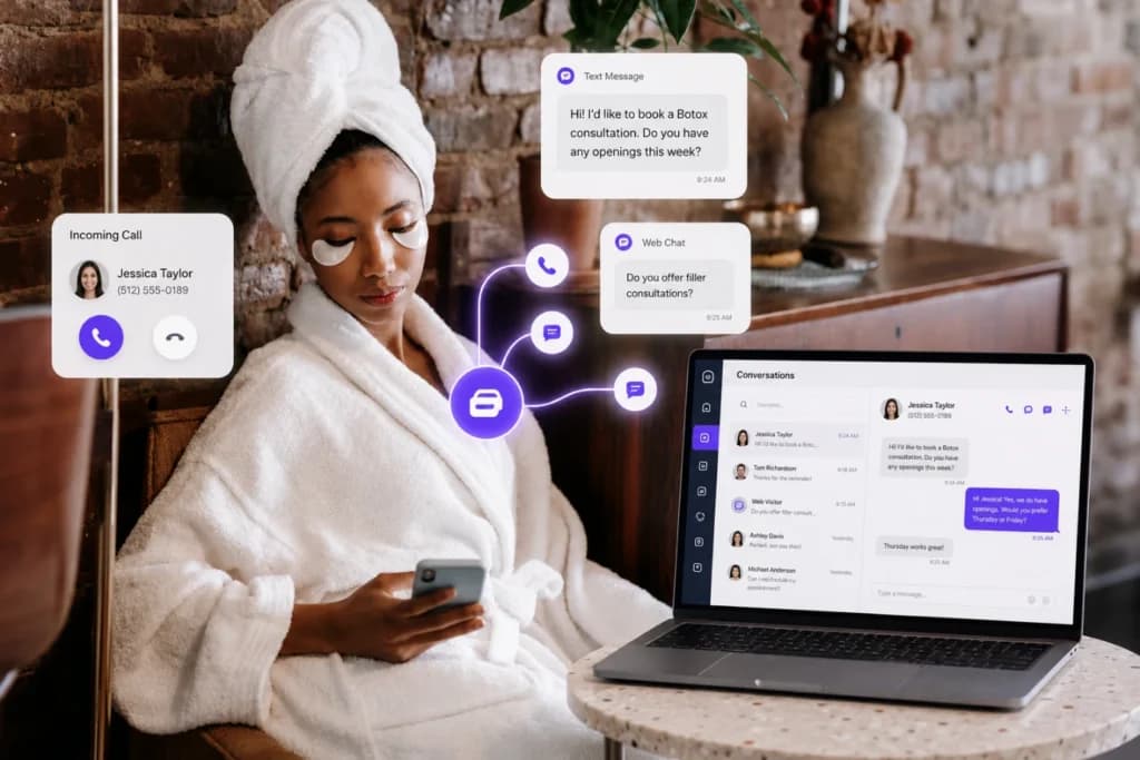 PandaCue Conversations Calls, Texts, and Web Chat in One Place